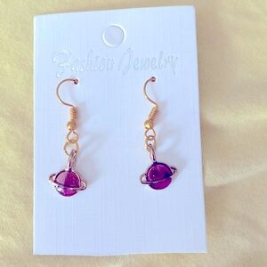 Saturn Dangle Earrings
